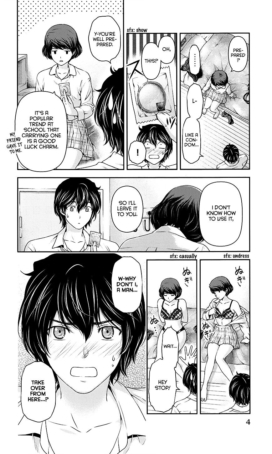 Domestic na Kanojo - Chapter 35.5 Page 4