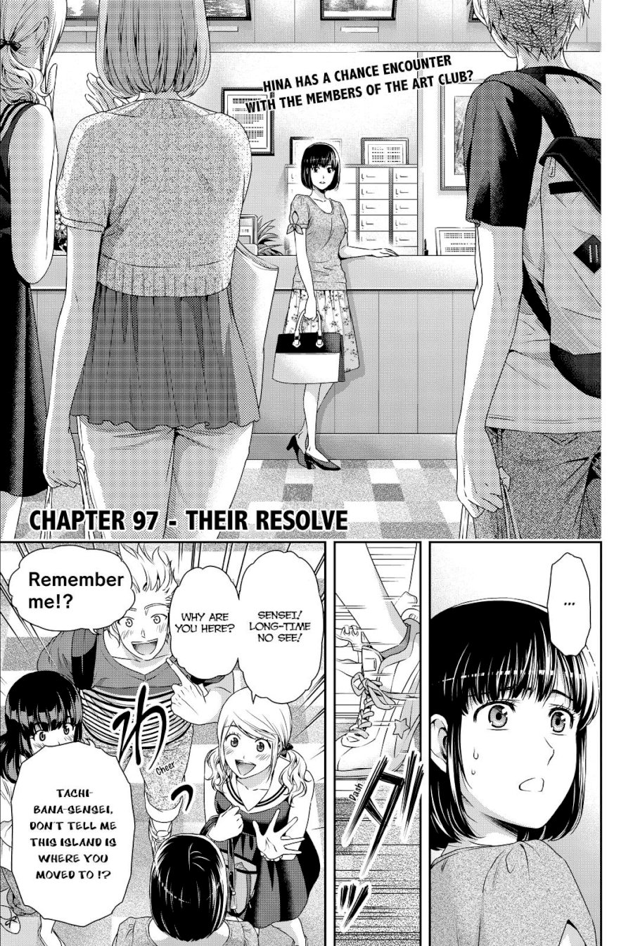 Domestic na Kanojo - Chapter 97 Page 2
