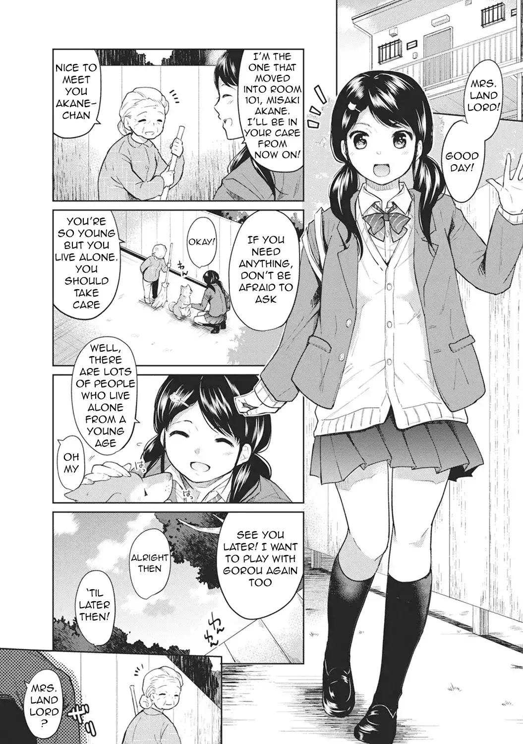 1LDK+JK Ikinari Doukyo? Micchaku!? Hatsu Ecchi!!? - Chapter 1 Page 2