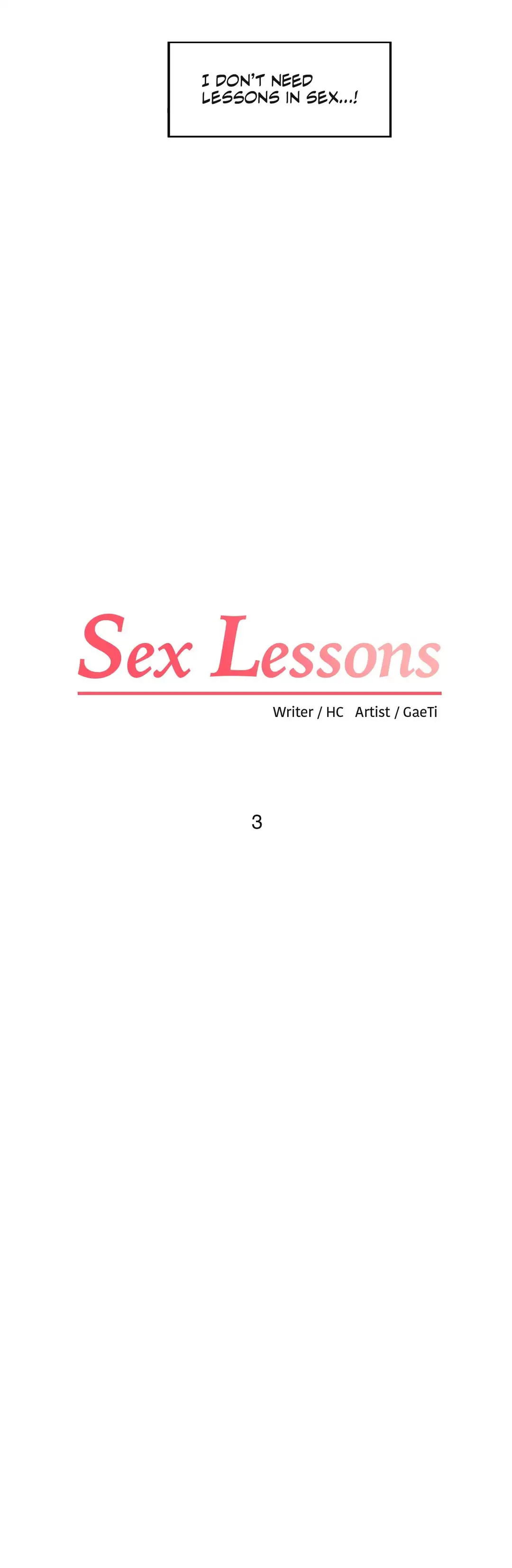 Sex Lessons - Chapter 3 Page 2