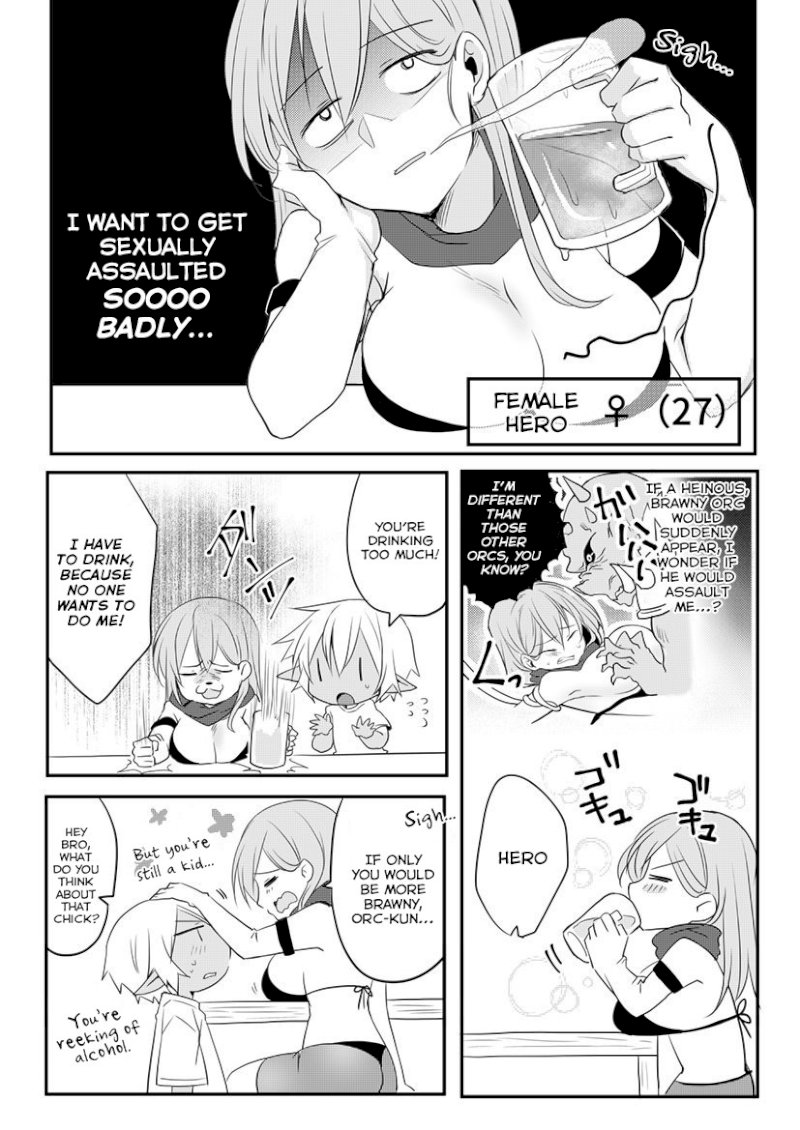 The Female Hero and the Shota Orc - Chapter 7 Page 1