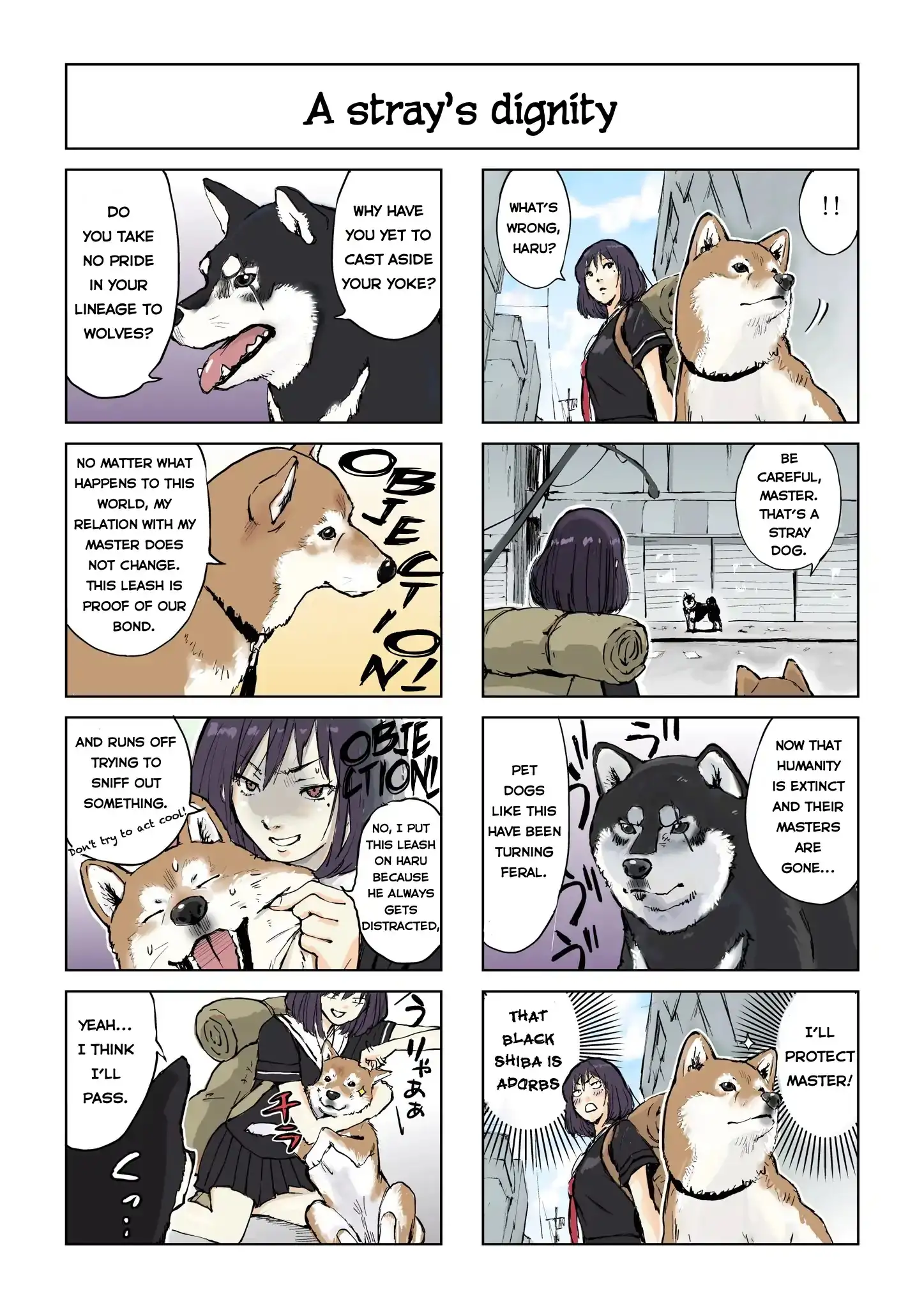 Sekai no Owari ni Shiba Inu to - Chapter 1 Page 4