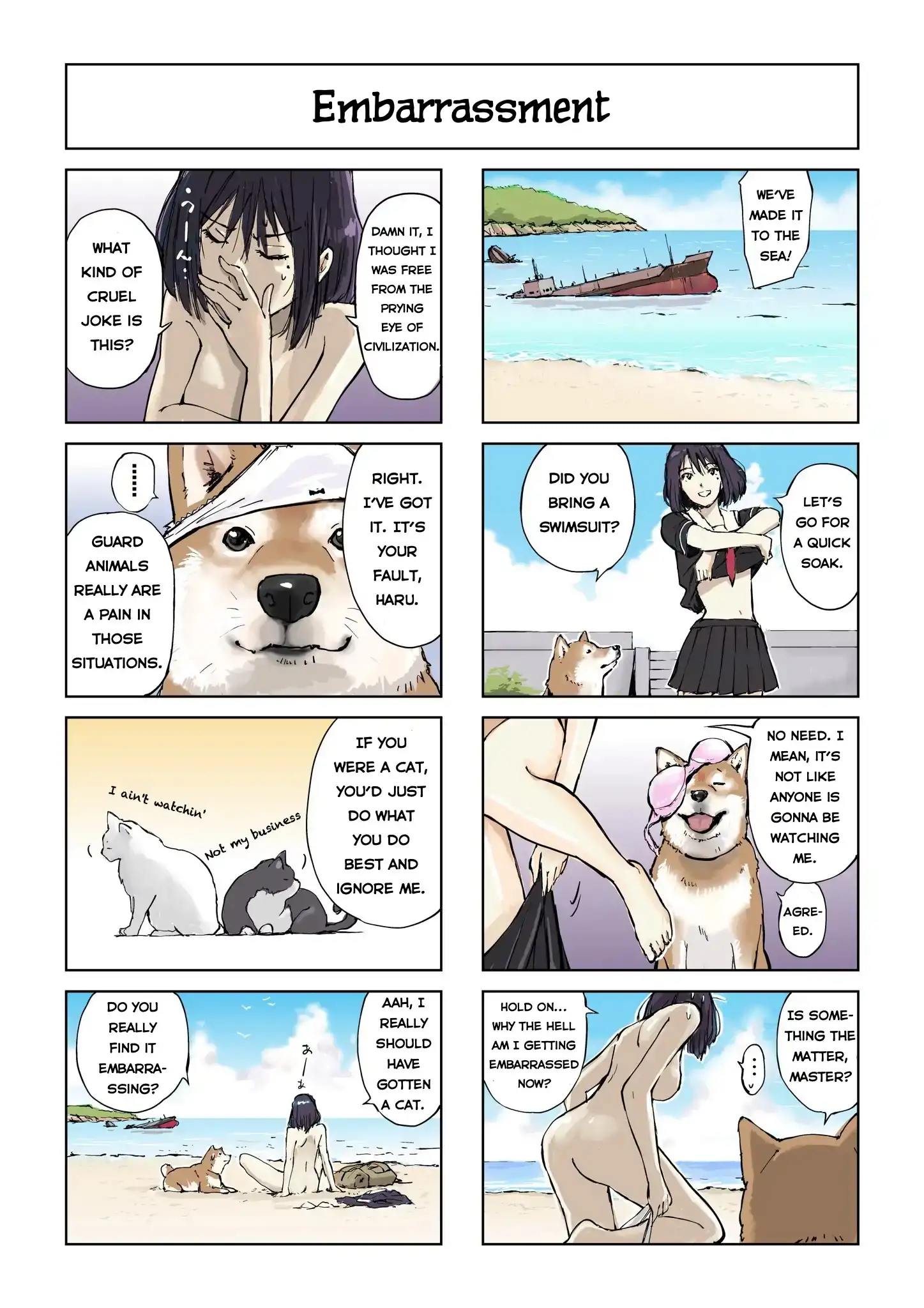 Sekai no Owari ni Shiba Inu to - Chapter 1 Page 5