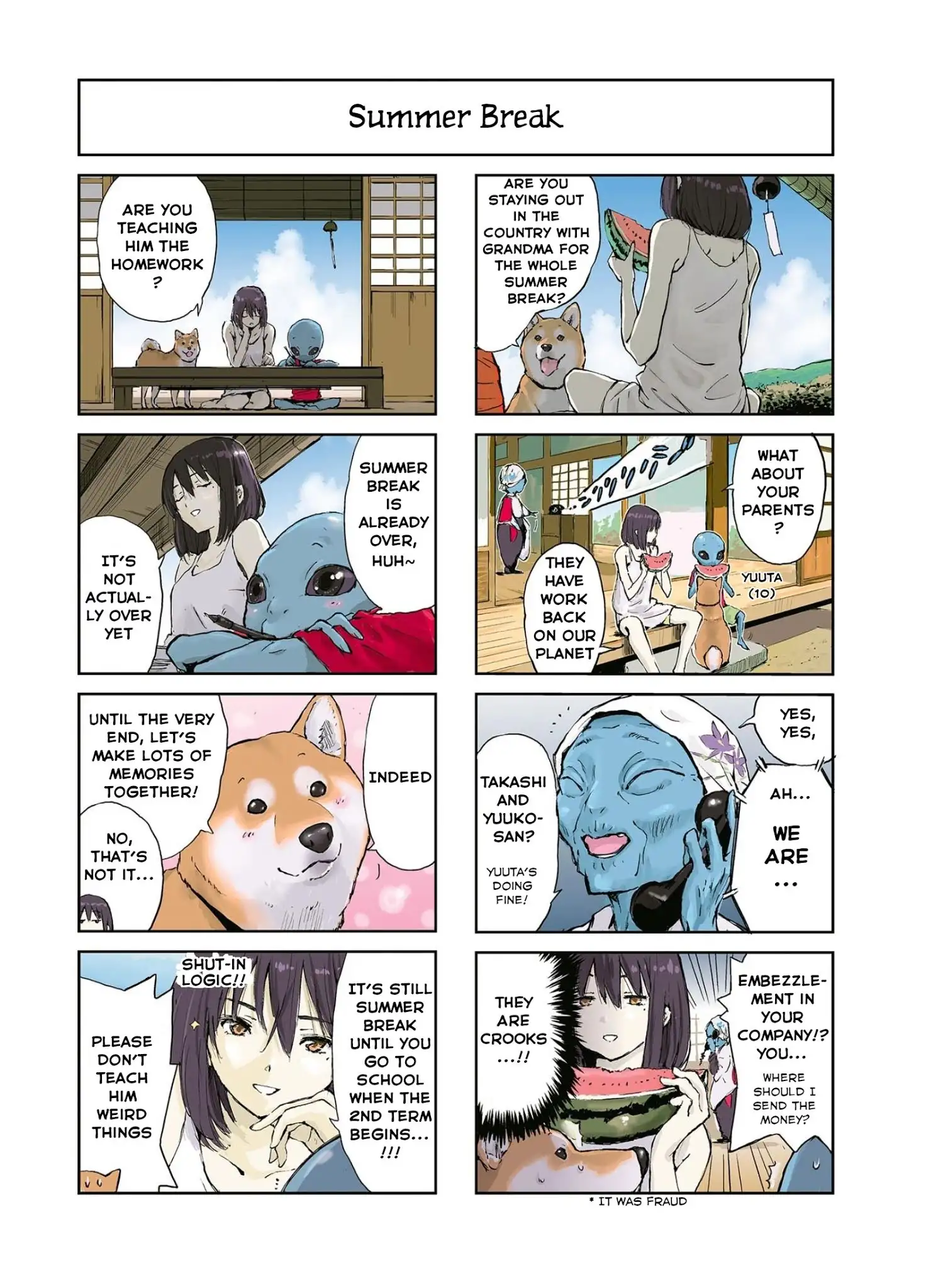 Sekai no Owari ni Shiba Inu to - Chapter 14 Page 8