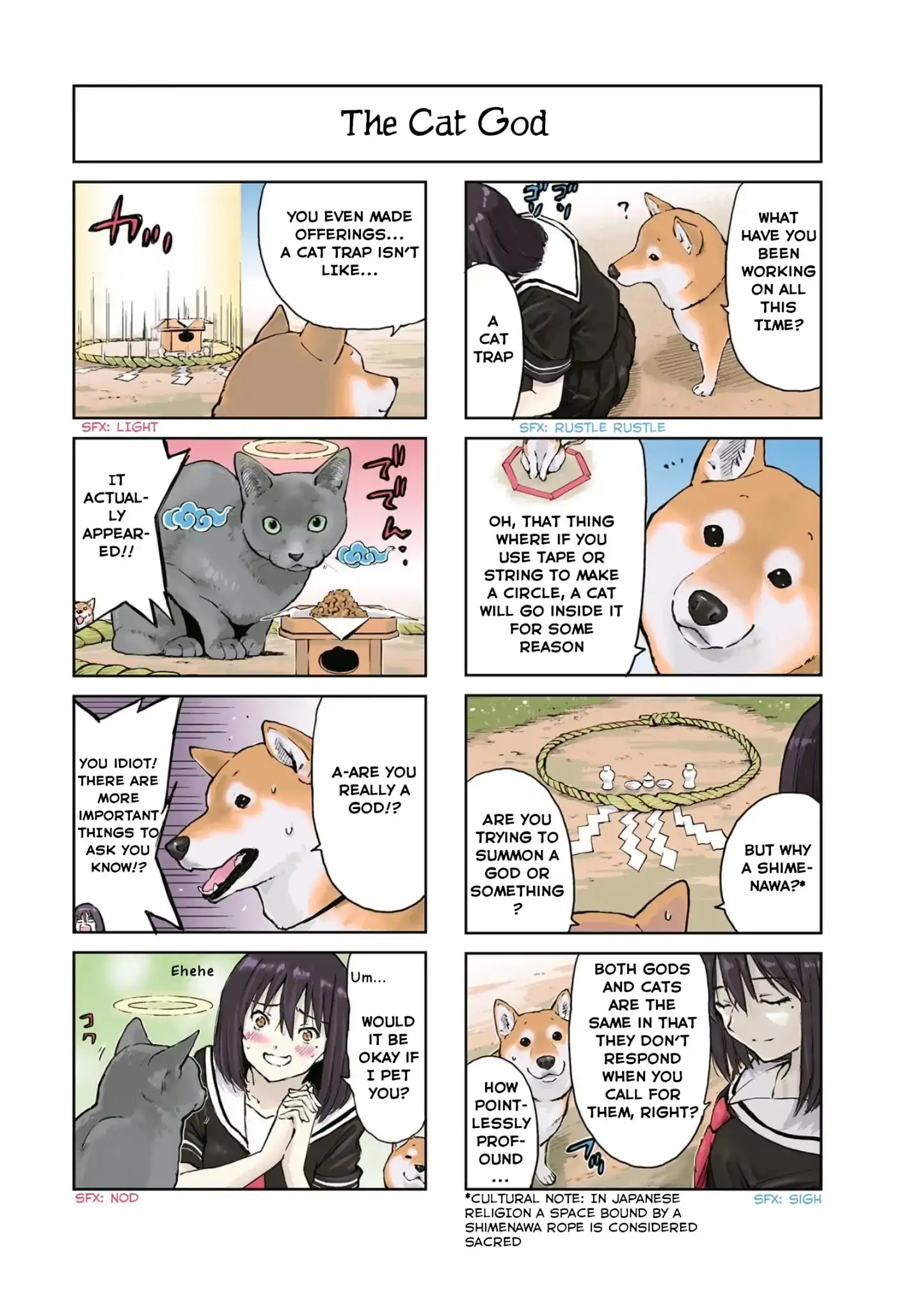 Sekai no Owari ni Shiba Inu to - Chapter 16 Page 4