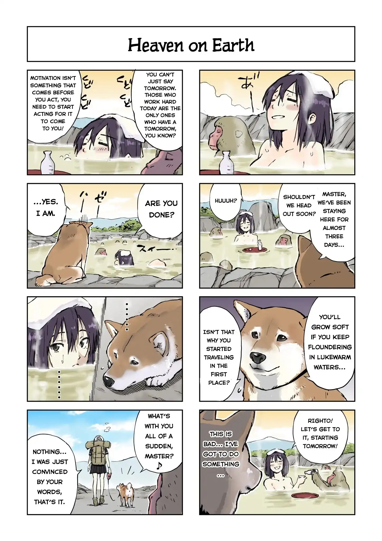 Sekai no Owari ni Shiba Inu to - Chapter 2 Page 5