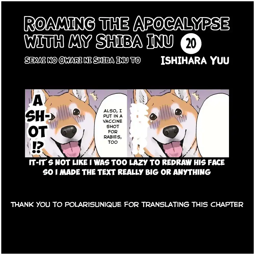 Sekai no Owari ni Shiba Inu to - Chapter 20 Page 9