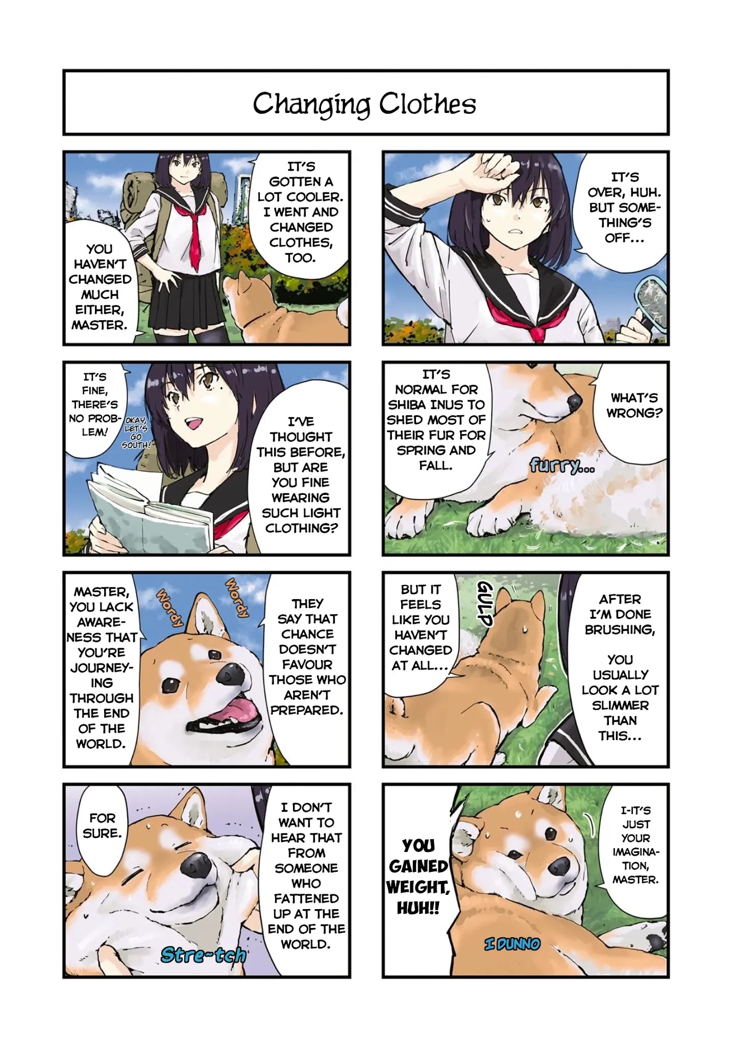 Sekai no Owari ni Shiba Inu to - Chapter 27 Page 2