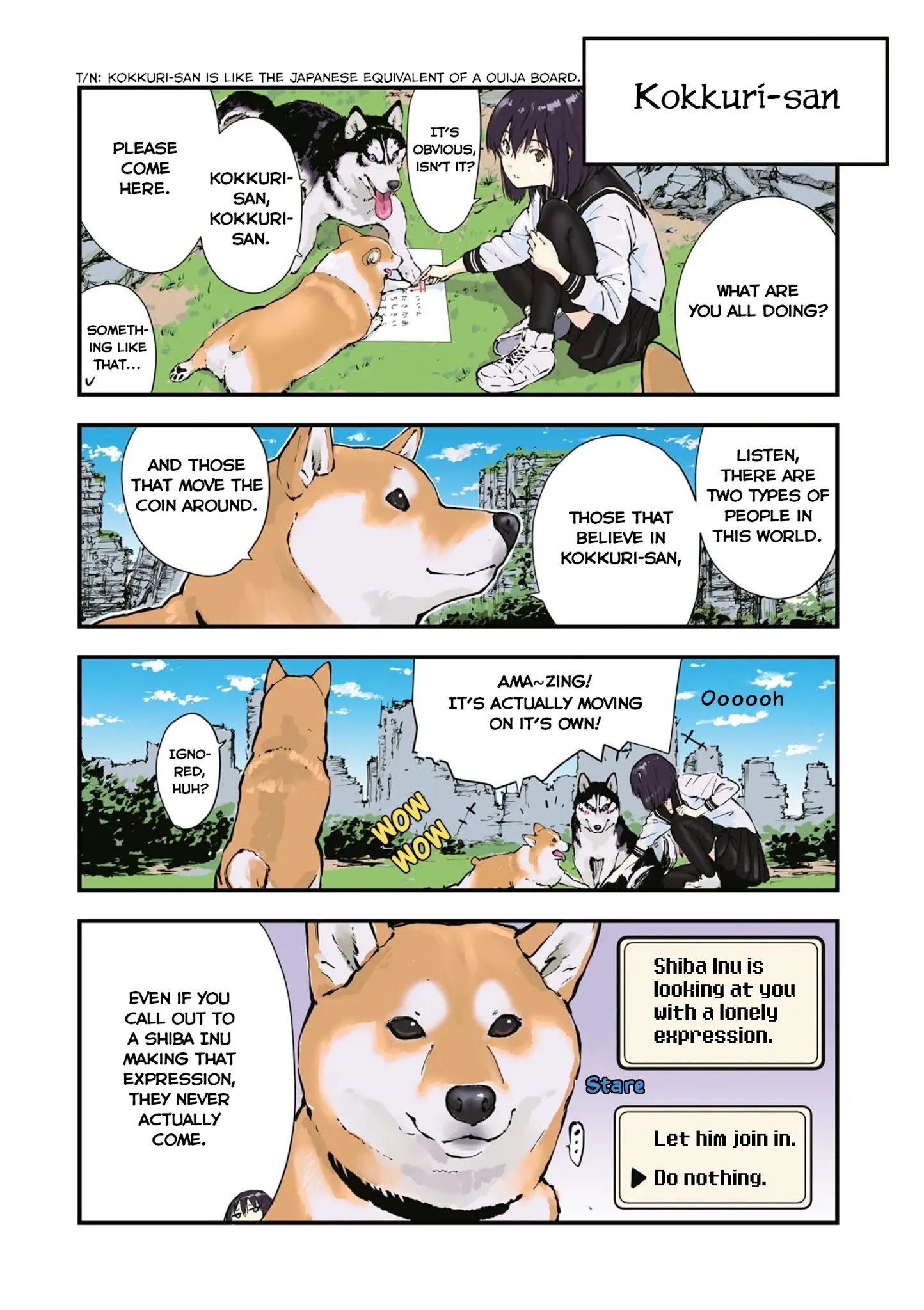 Sekai no Owari ni Shiba Inu to - Chapter 28 Page 4