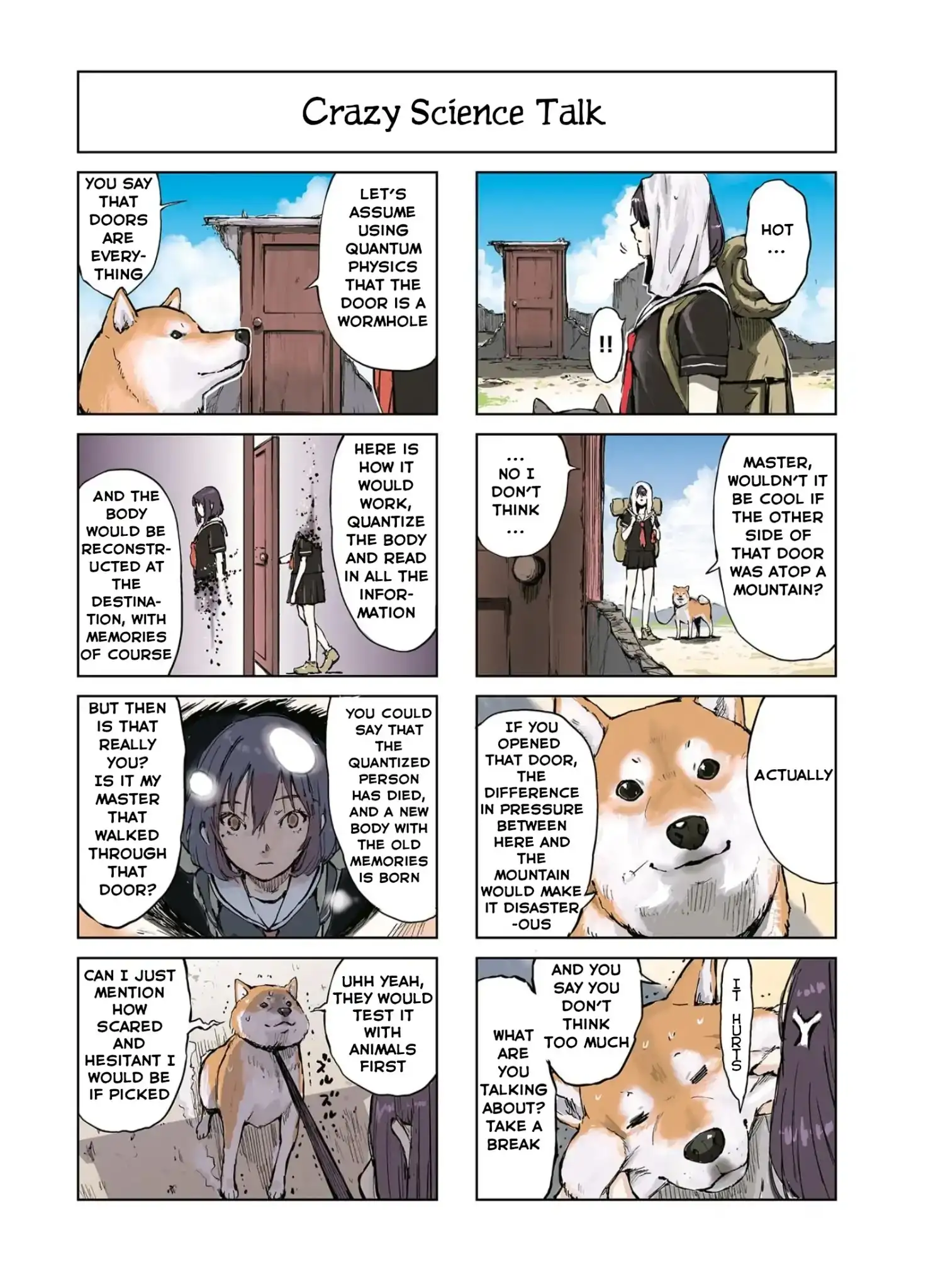 Sekai no Owari ni Shiba Inu to - Chapter 4 Page 6