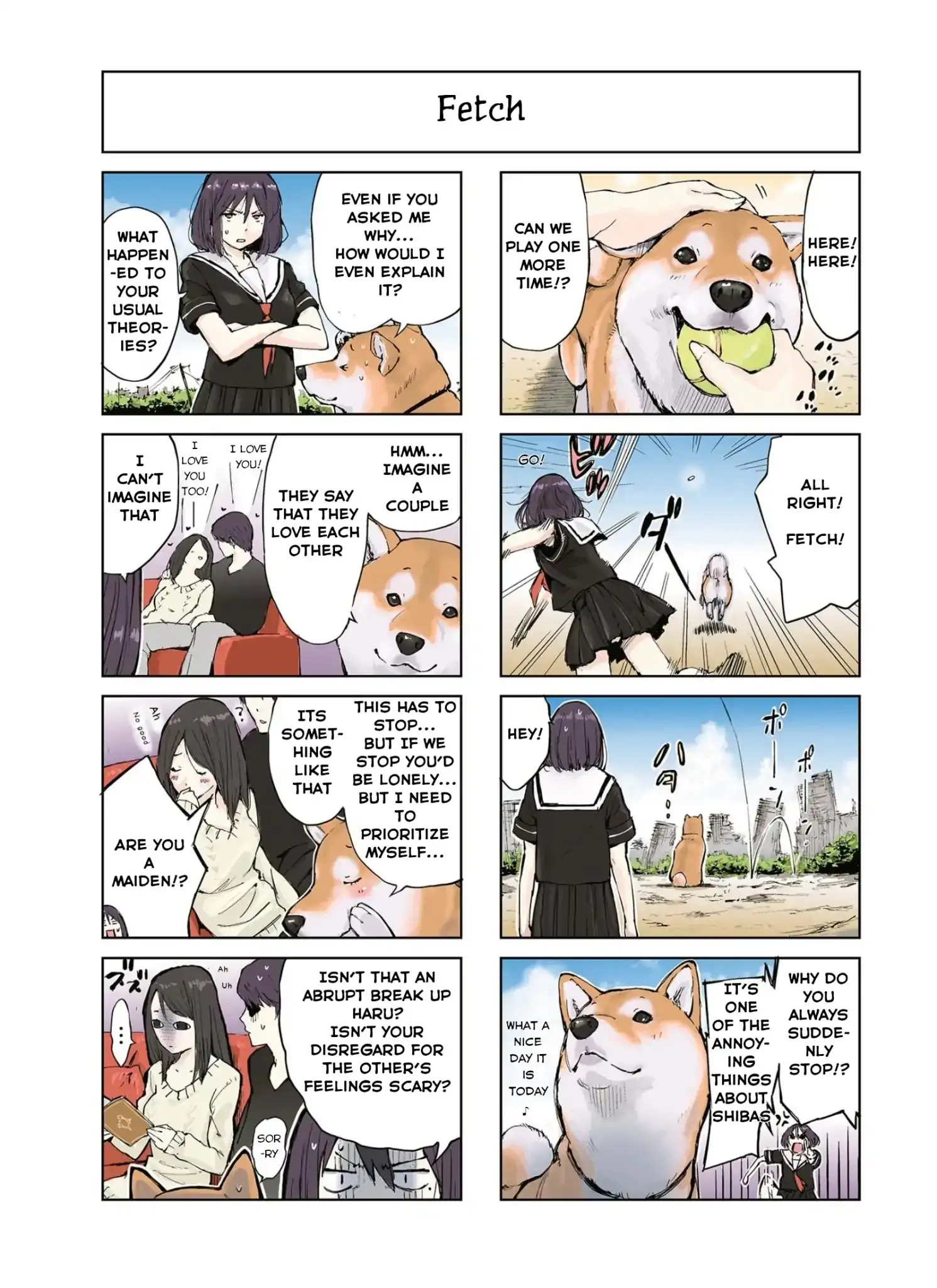 Sekai no Owari ni Shiba Inu to - Chapter 7 Page 3