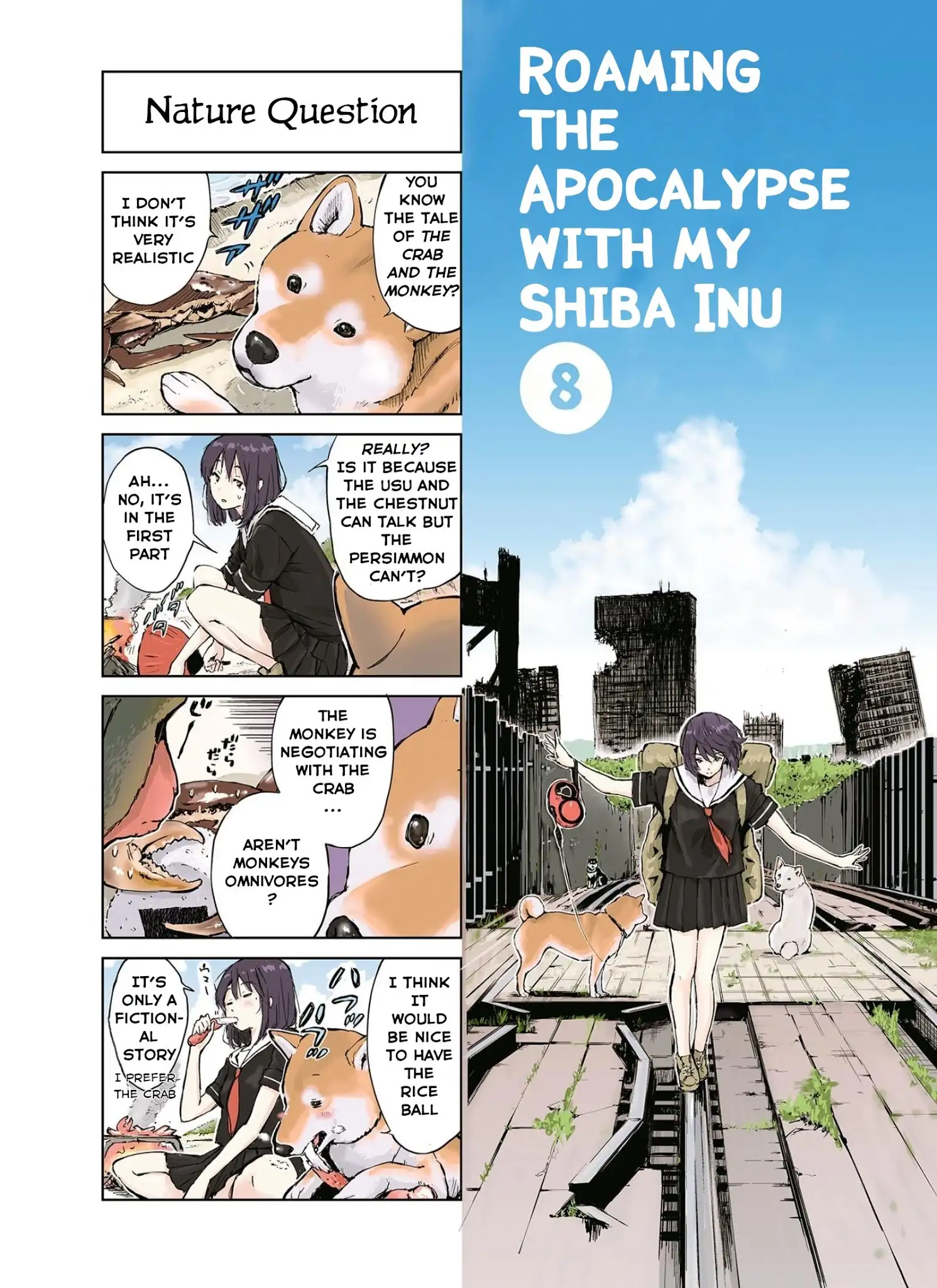 Sekai no Owari ni Shiba Inu to - Chapter 8 Page 1