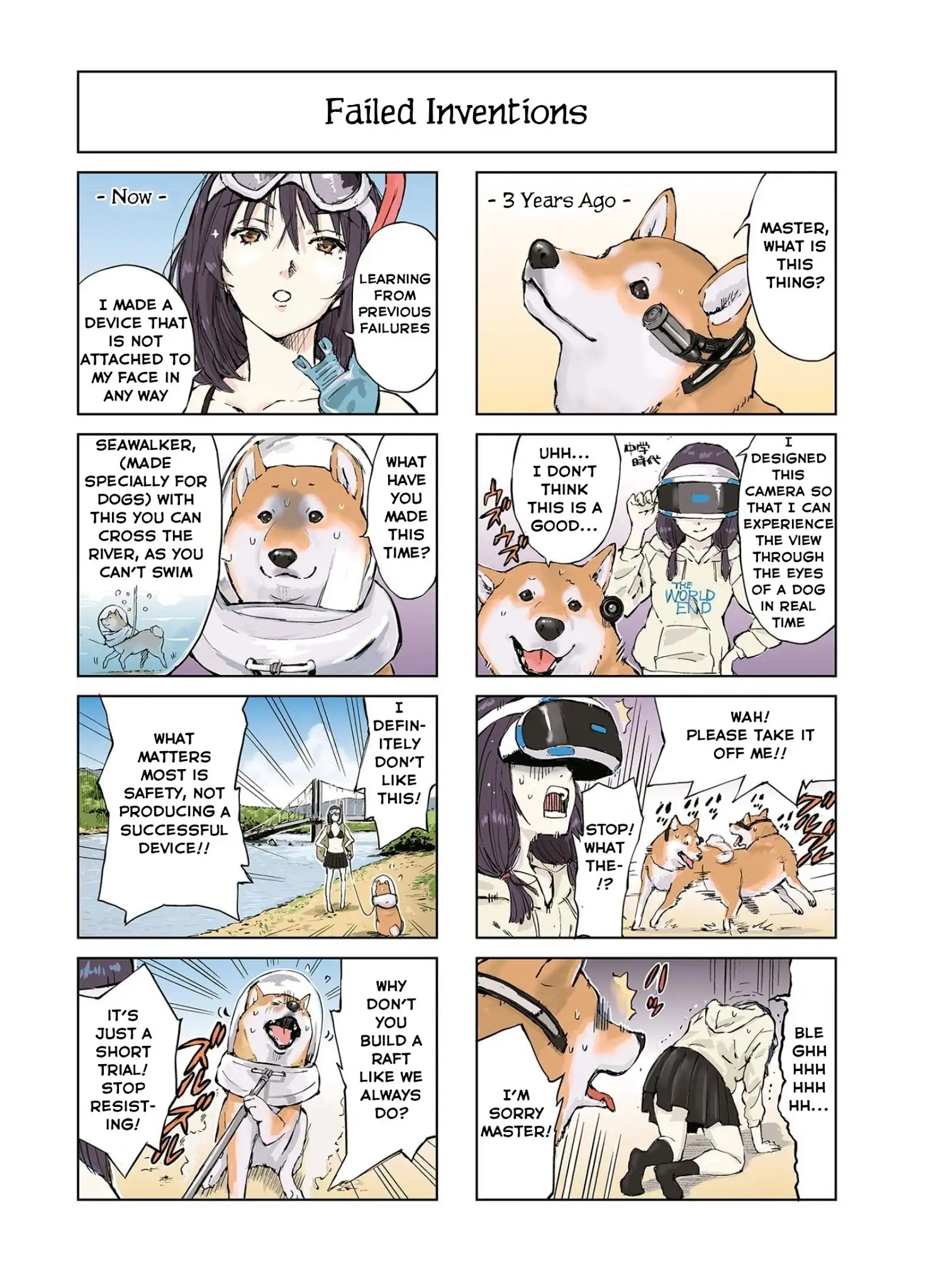 Sekai no Owari ni Shiba Inu to - Chapter 8 Page 2