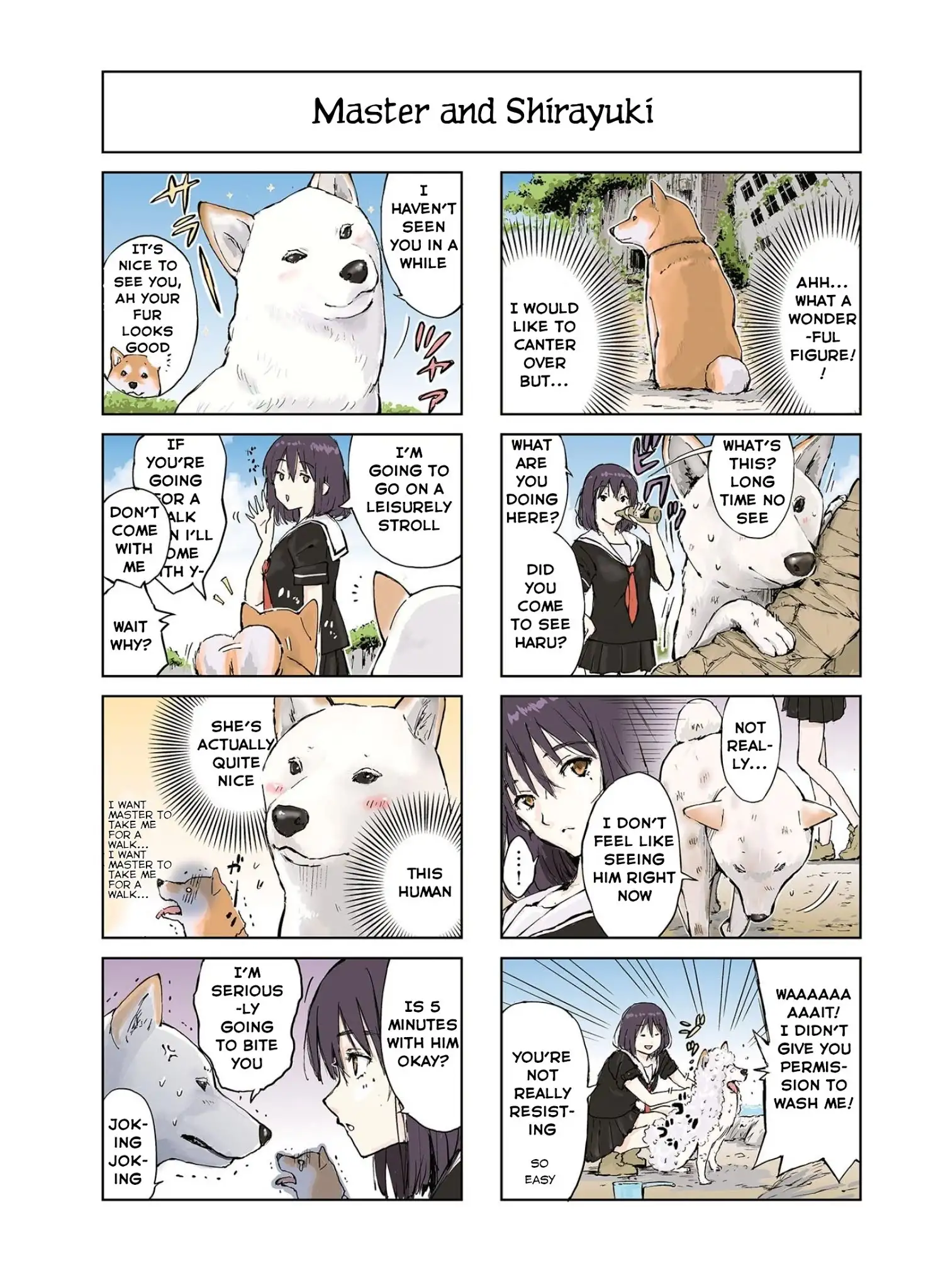 Sekai no Owari ni Shiba Inu to - Chapter 8 Page 3